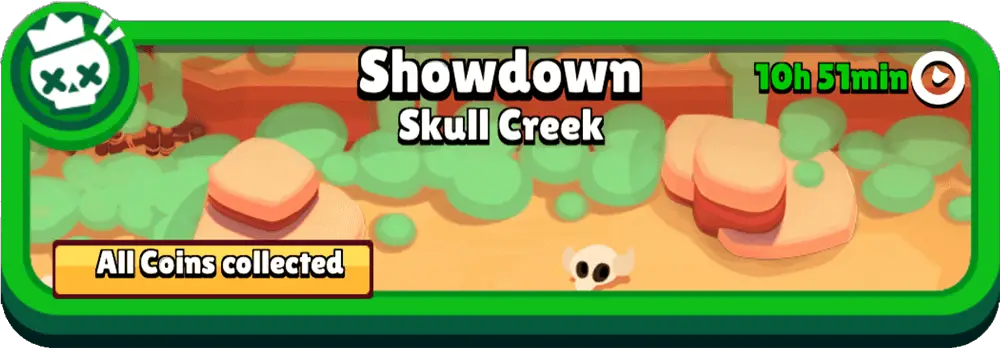 showdown brawl stars game mode Showdown Brawl Stars Map Skull Creek