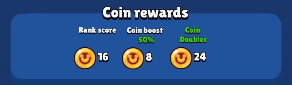 coin rewards brawl stars